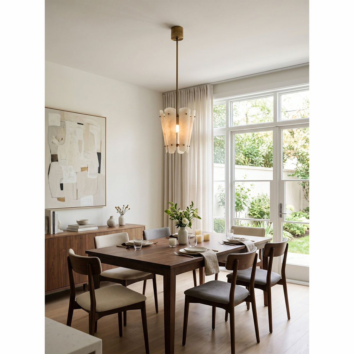 Solvane Alabaster Pendant Lamp