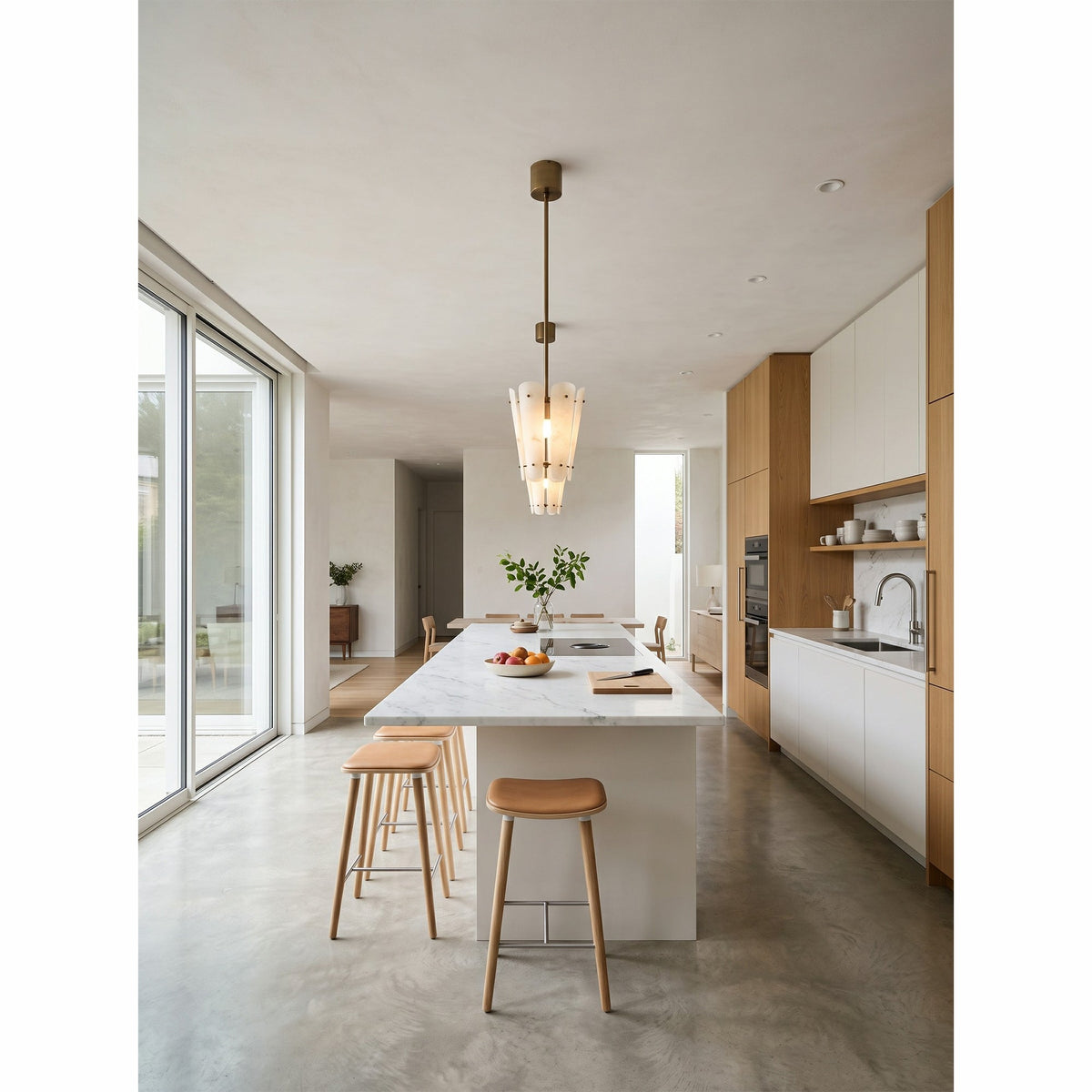 Solvane Alabaster Pendant Lamp