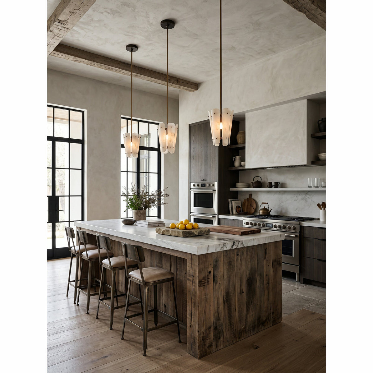 Solvane Alabaster Pendant Lamp
