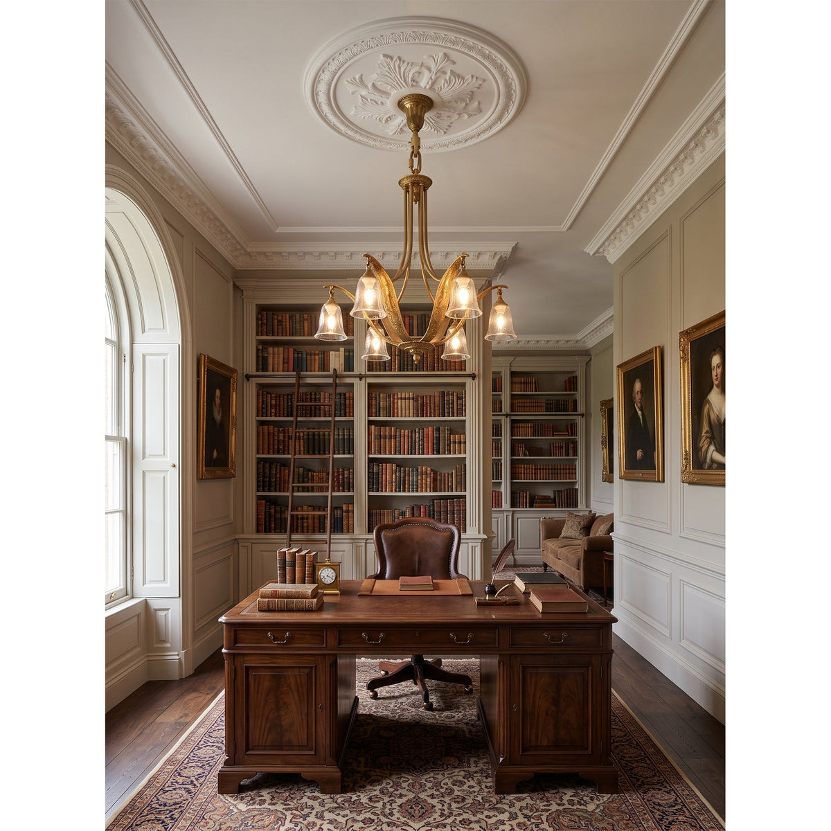 Somerset Glass Chandelier