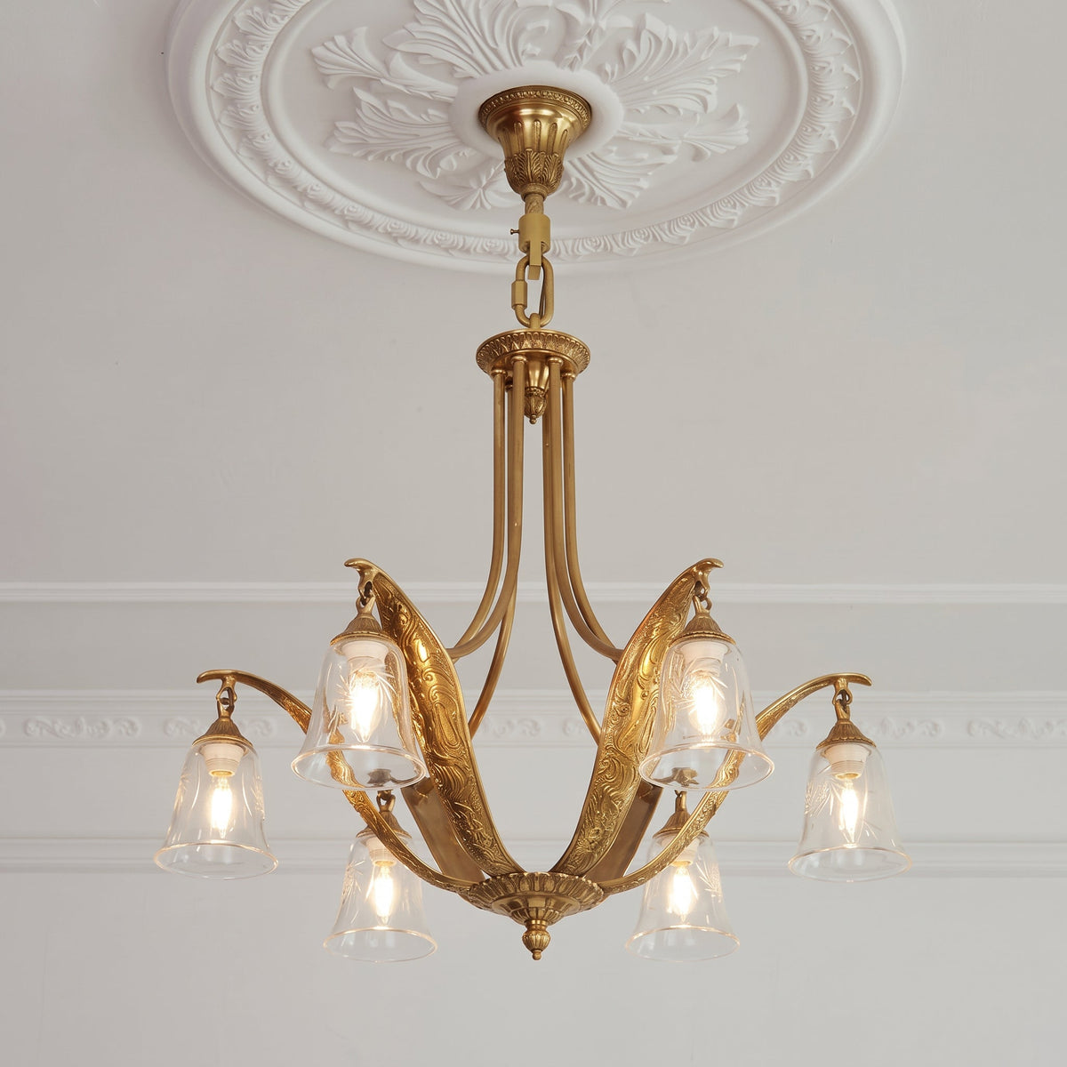 Somerset Glass Chandelier