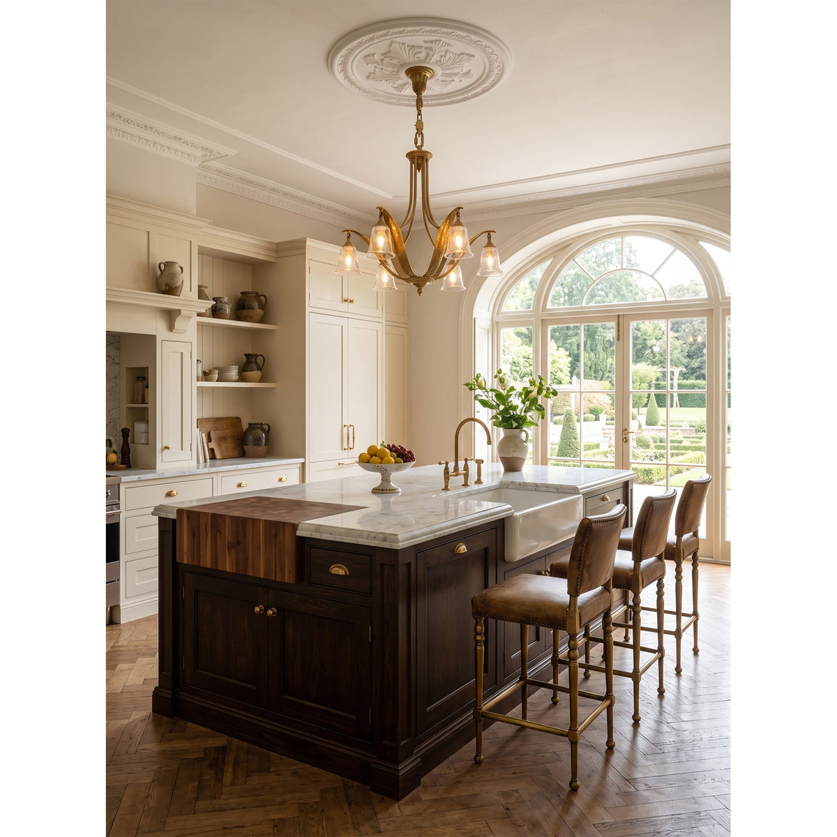 Somerset Glass Chandelier