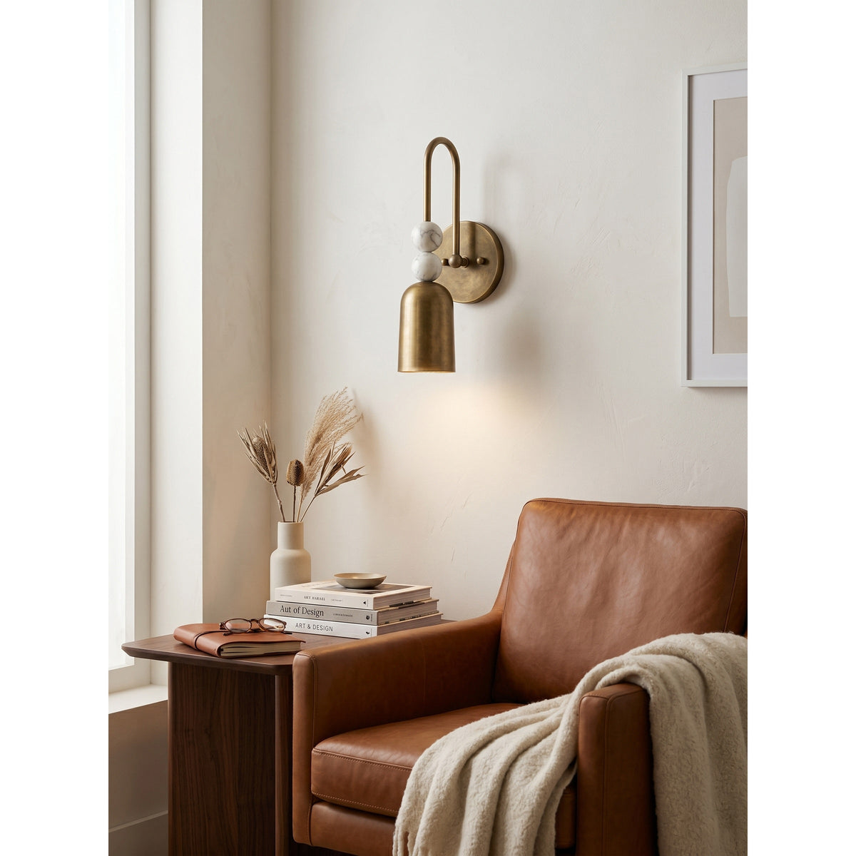 Sphere & Stem Wall Sconce