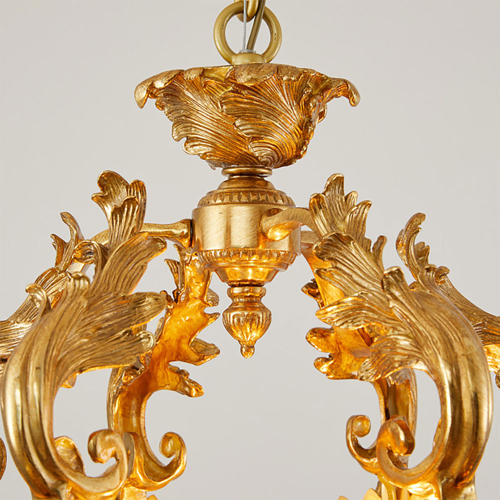 Stained Crystal Pendant Lamp