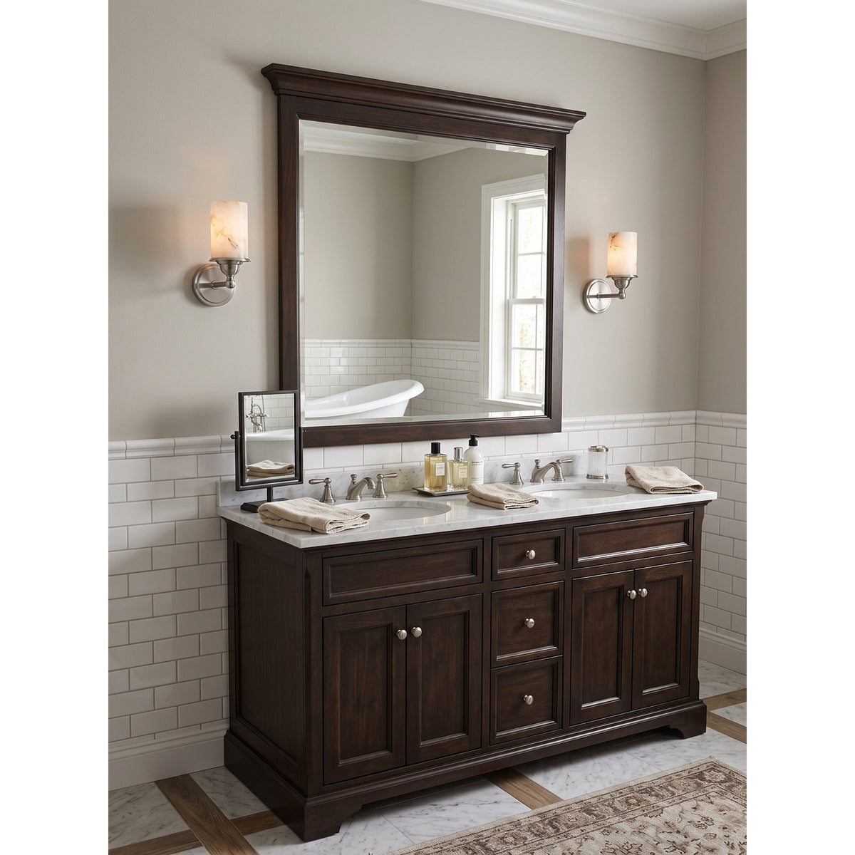 Stratton Alabaster Wall Sconce