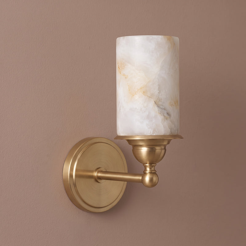 Stratton Alabaster Wall Sconce