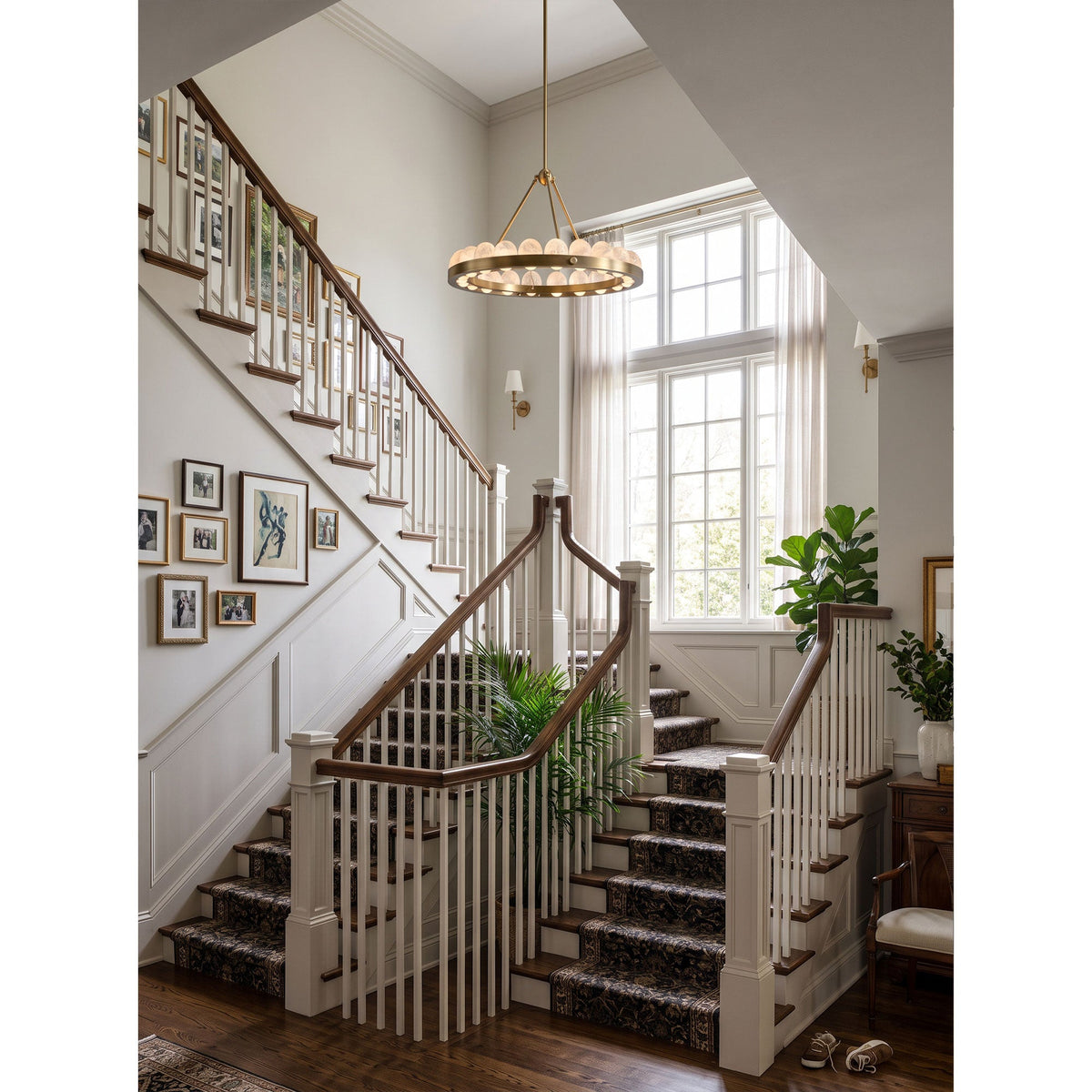 Suter Alabaster Chandelier