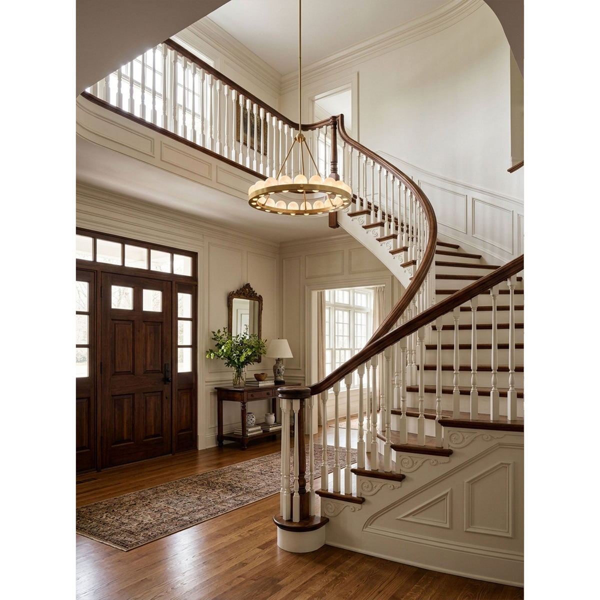 Suter Alabaster Chandelier