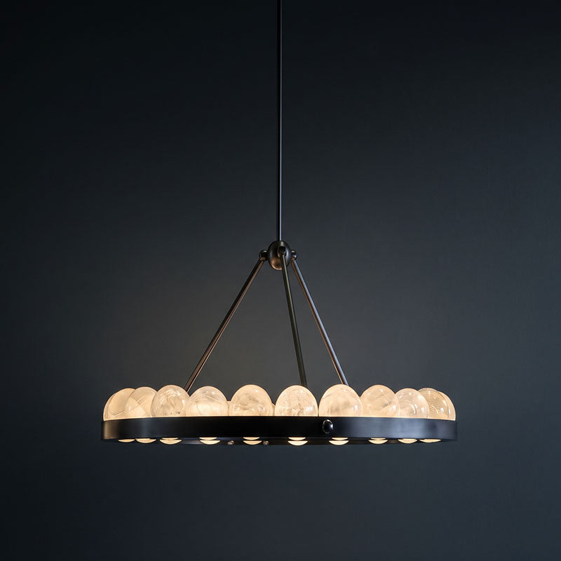 Suter Alabaster Chandelier