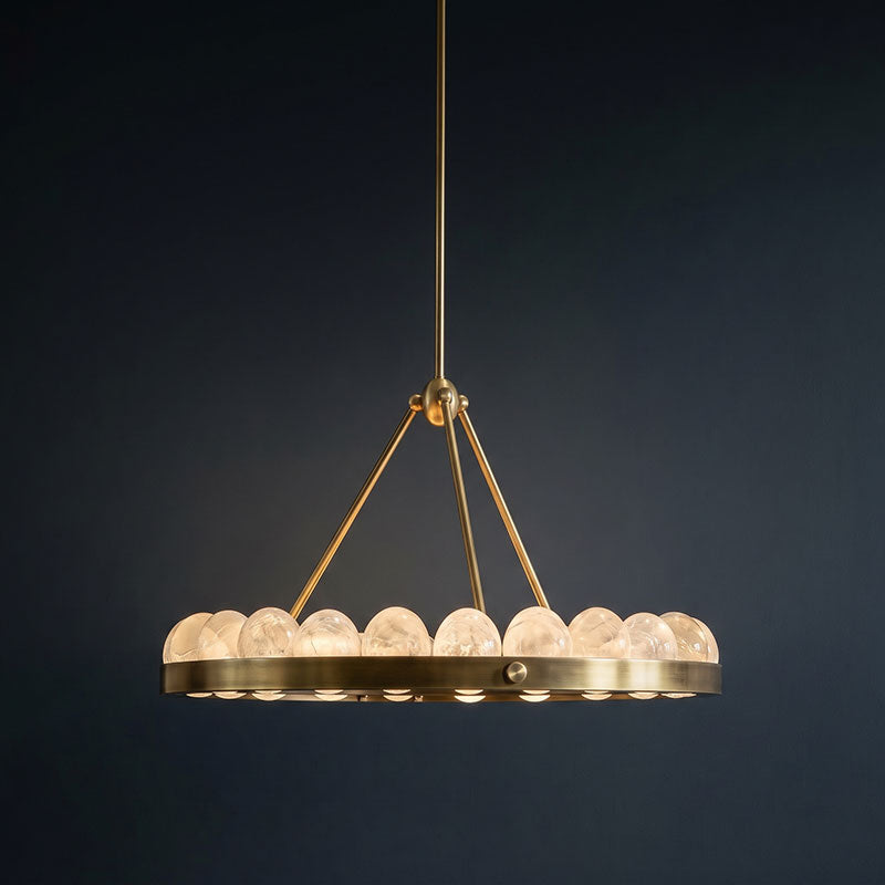 Suter Alabaster Chandelier