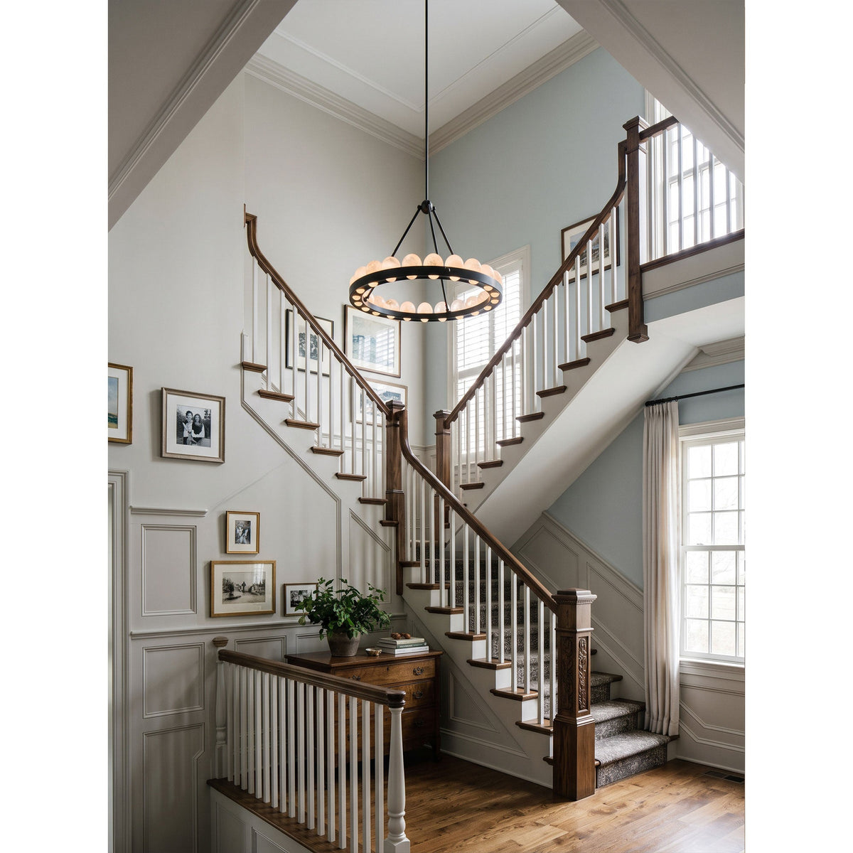 Suter Alabaster Chandelier