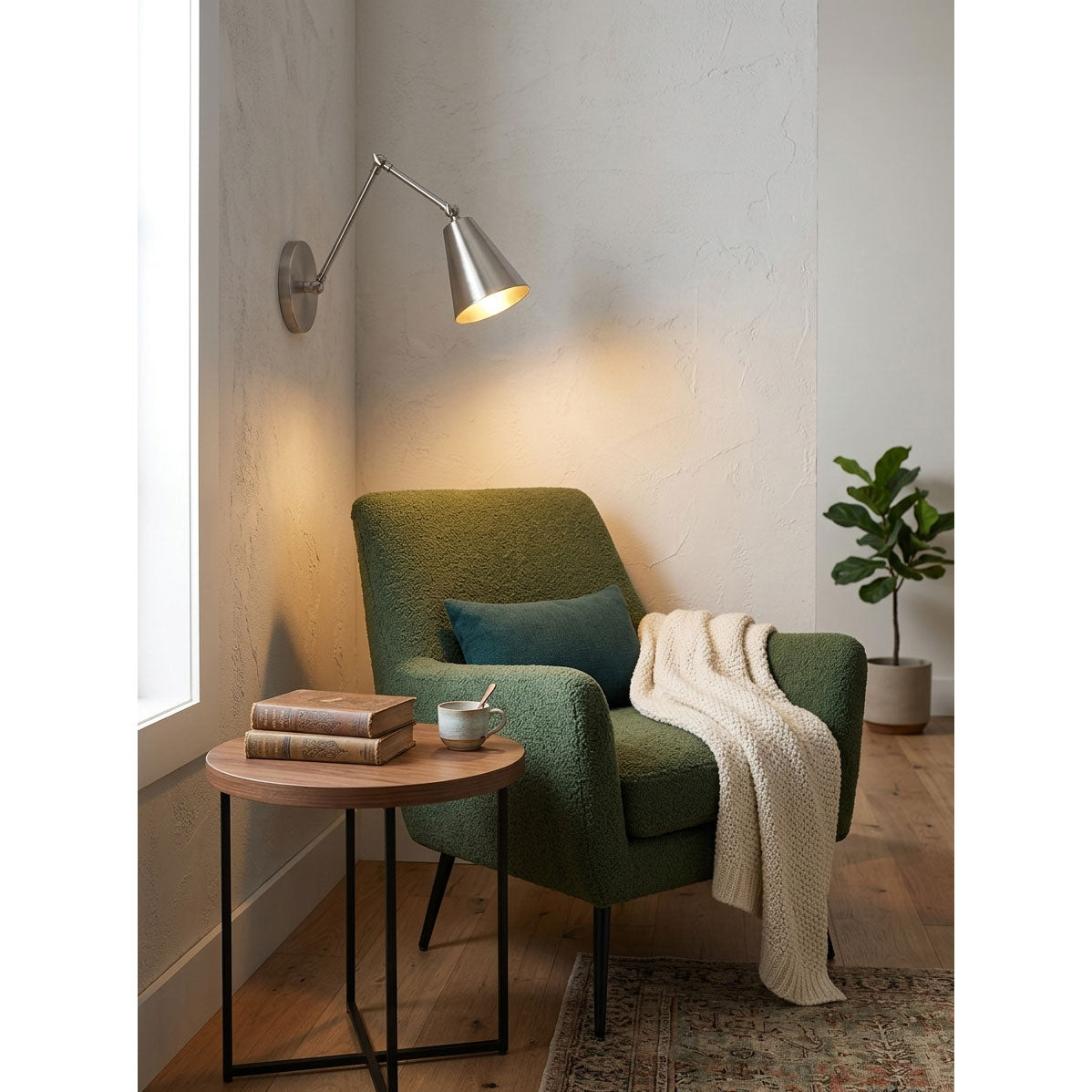 Sutter Swing-Arm Wall Sconce
