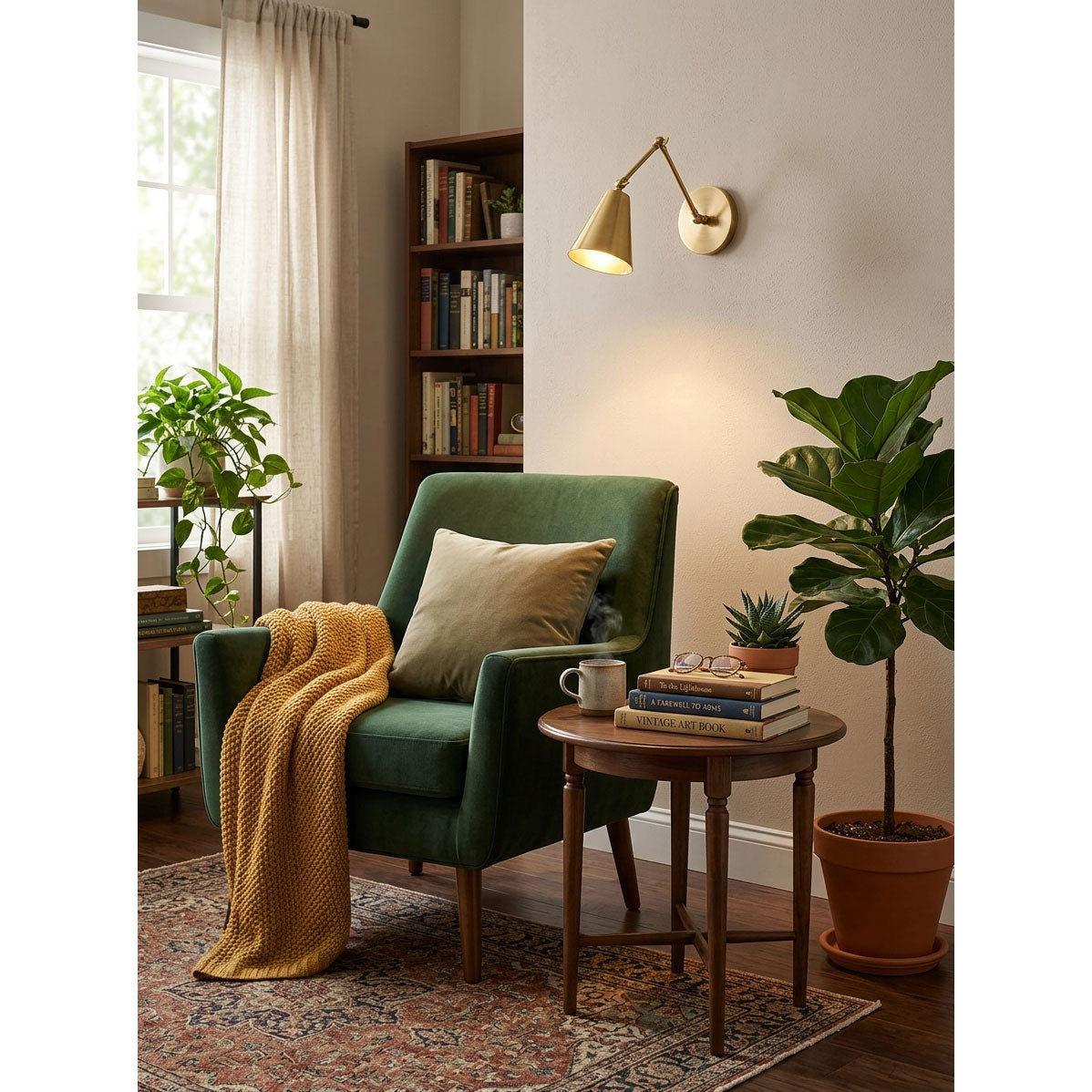 Sutter Swing-Arm Wall Sconce
