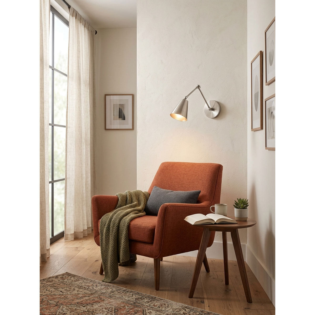 Sutter Swing-Arm Wall Sconce