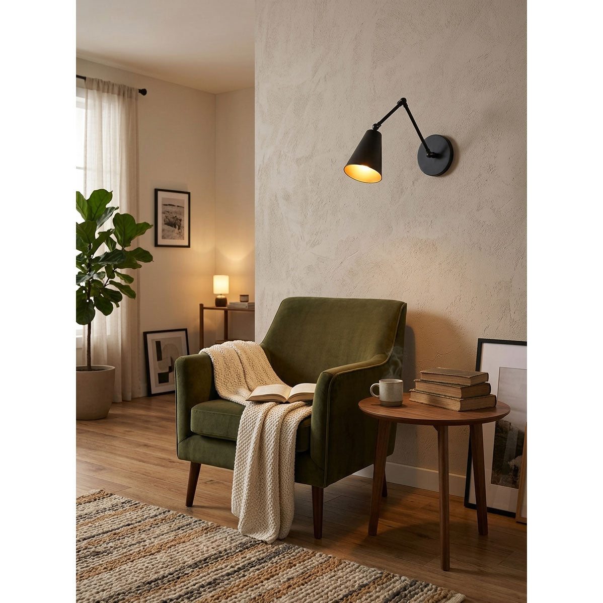 Sutter Swing-Arm Wall Sconce