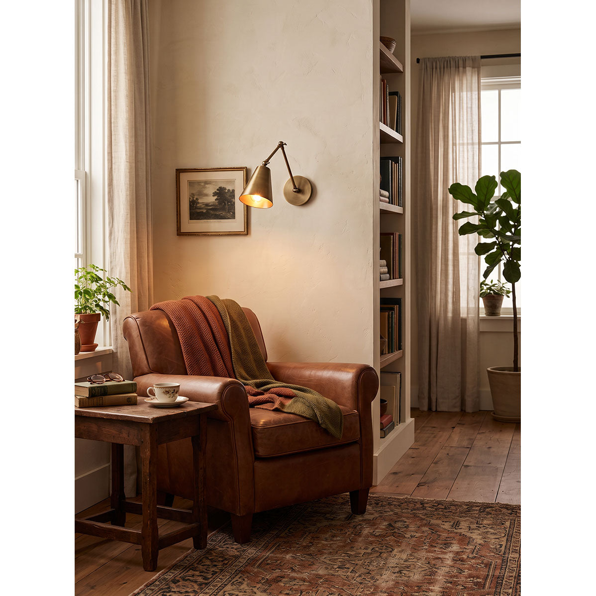 Sutter Swing-Arm Wall Sconce