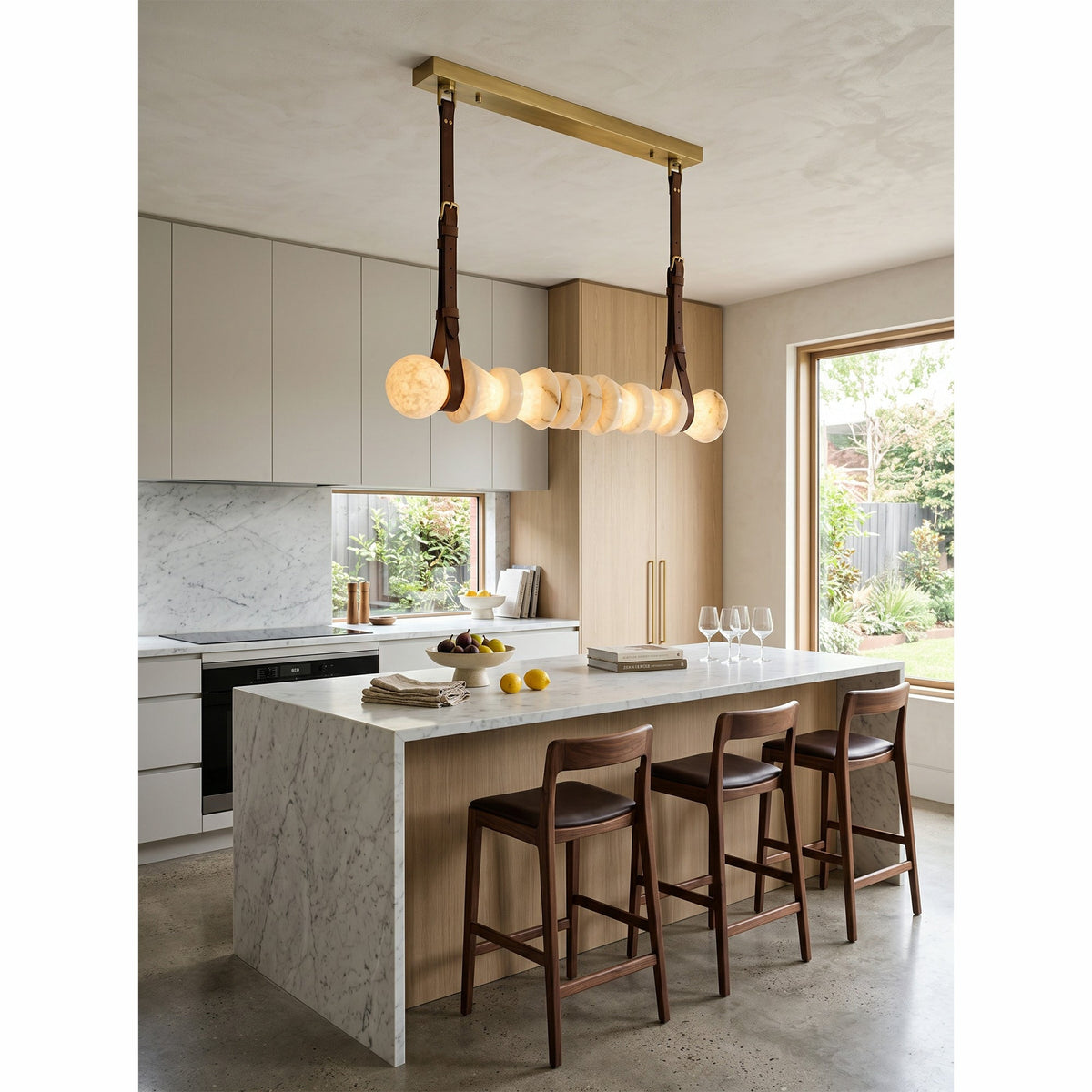 Tervaine Alabaster Chandelier