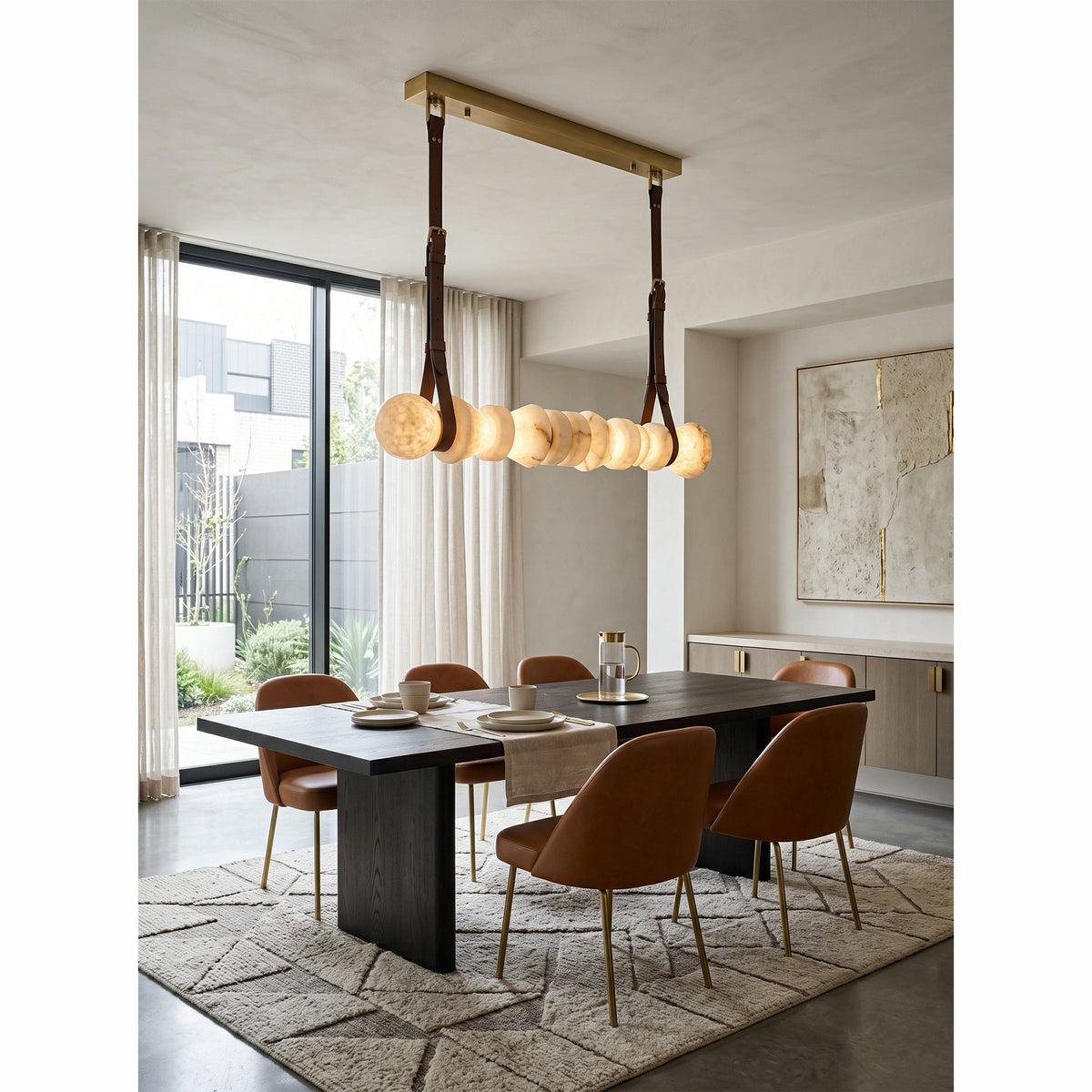 Tervaine Alabaster Chandelier