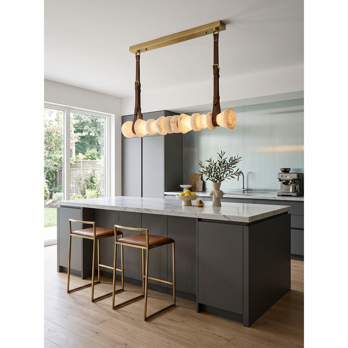 Tervaine Alabaster Chandelier