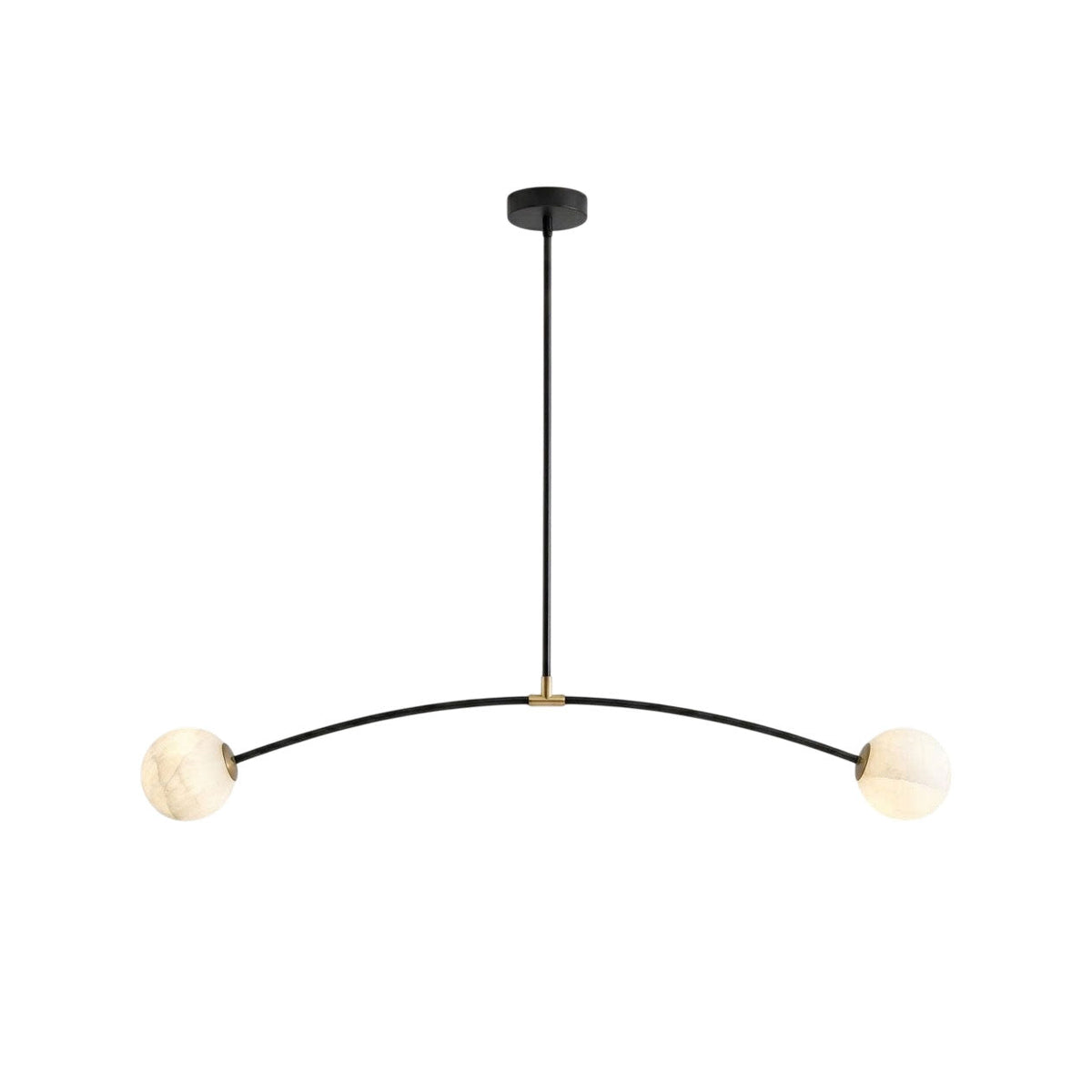 Traverse Alabaster Linear Chandelier
