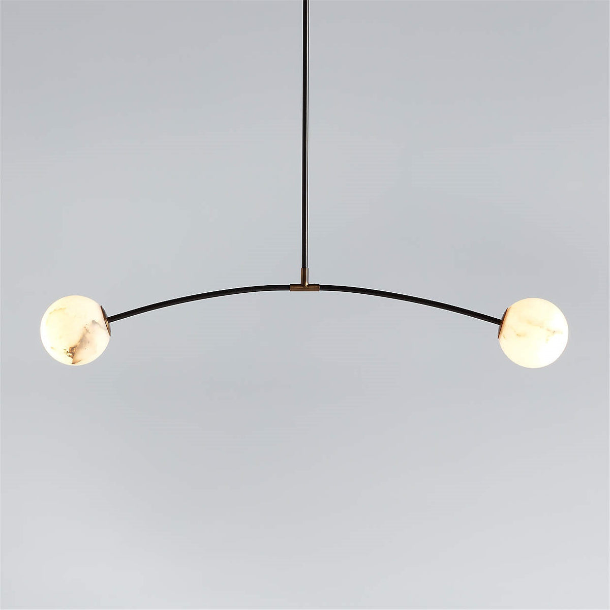 Traverse Alabaster Linear Chandelier
