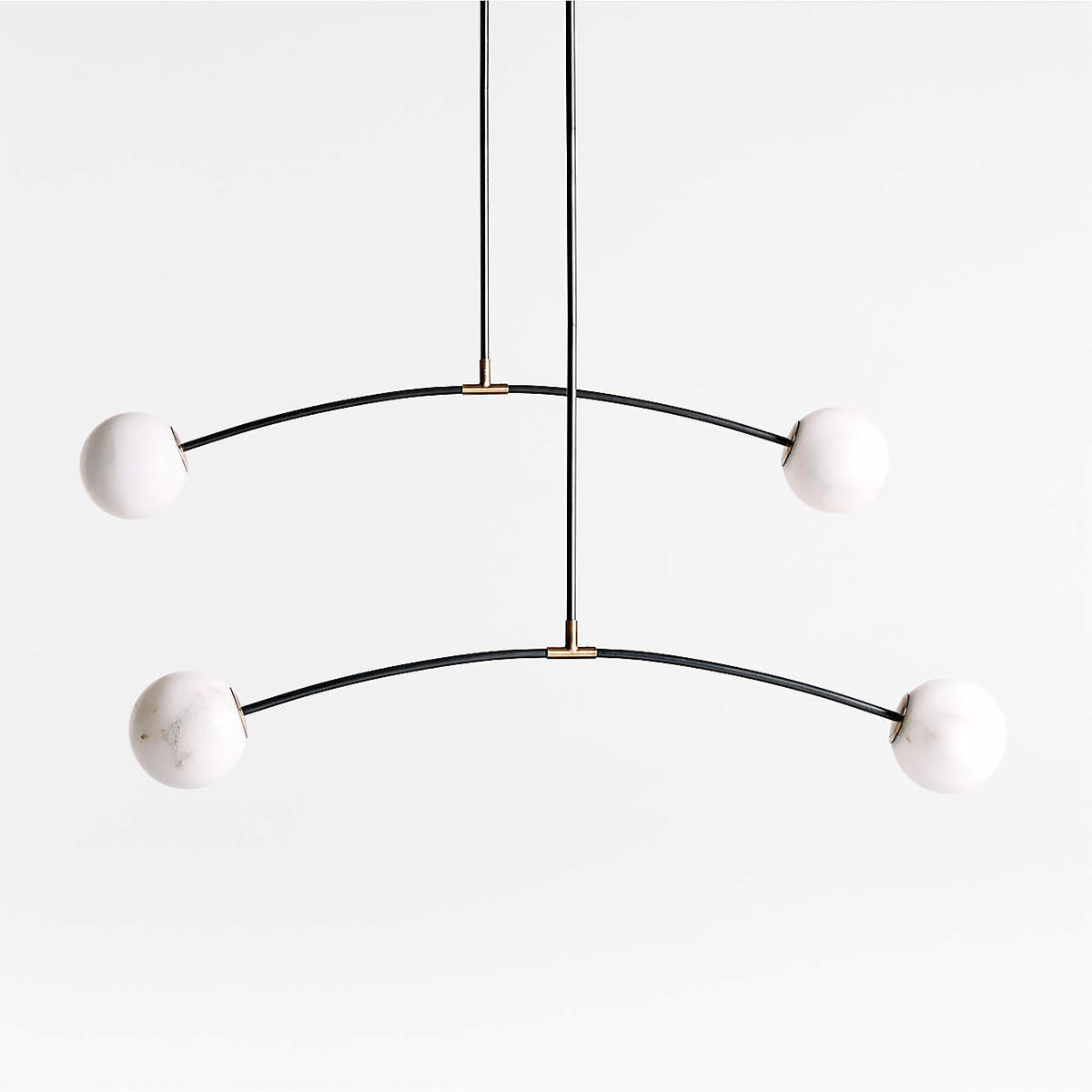 Traverse Alabaster Linear Chandelier