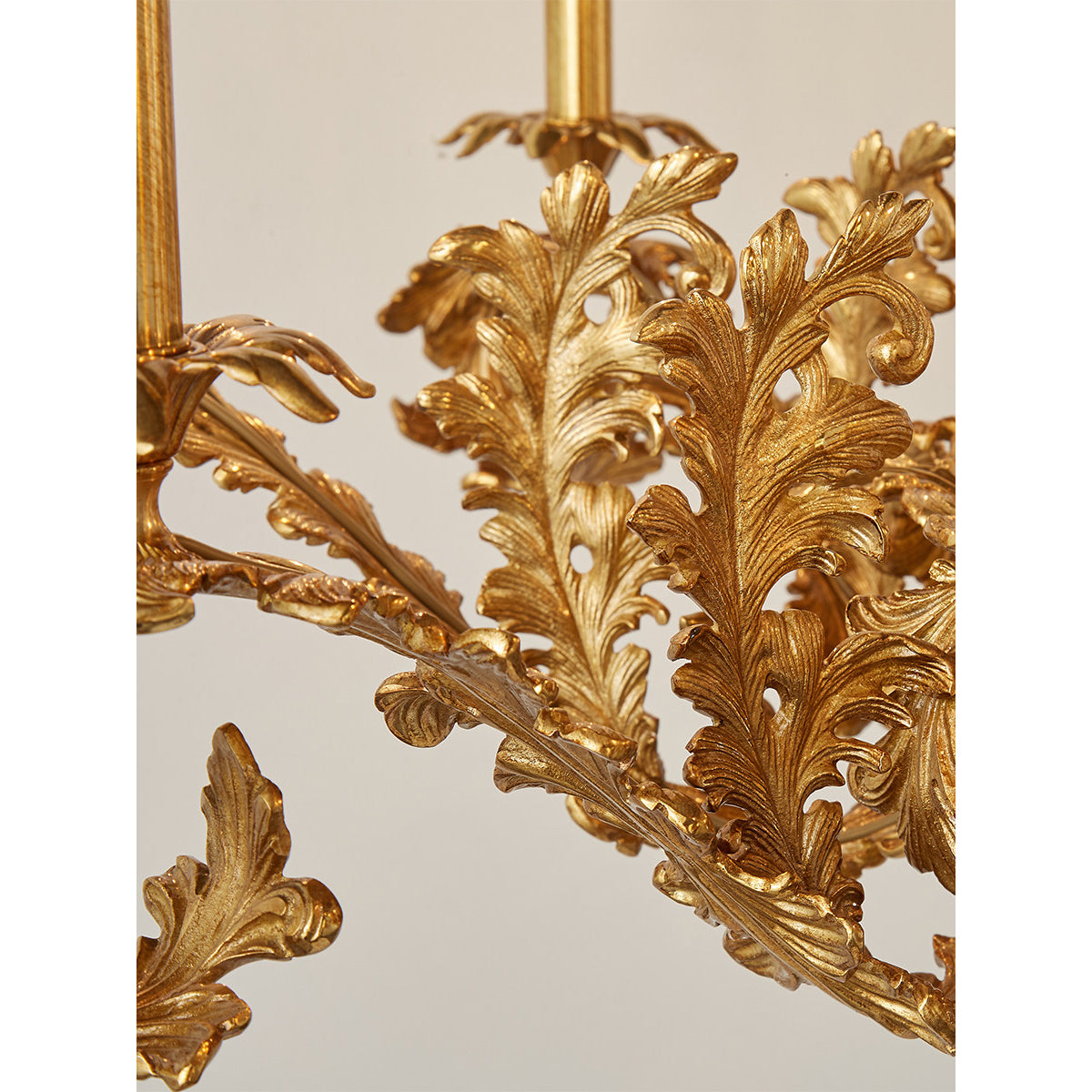 Valcourt Brass Scroll Chandelier