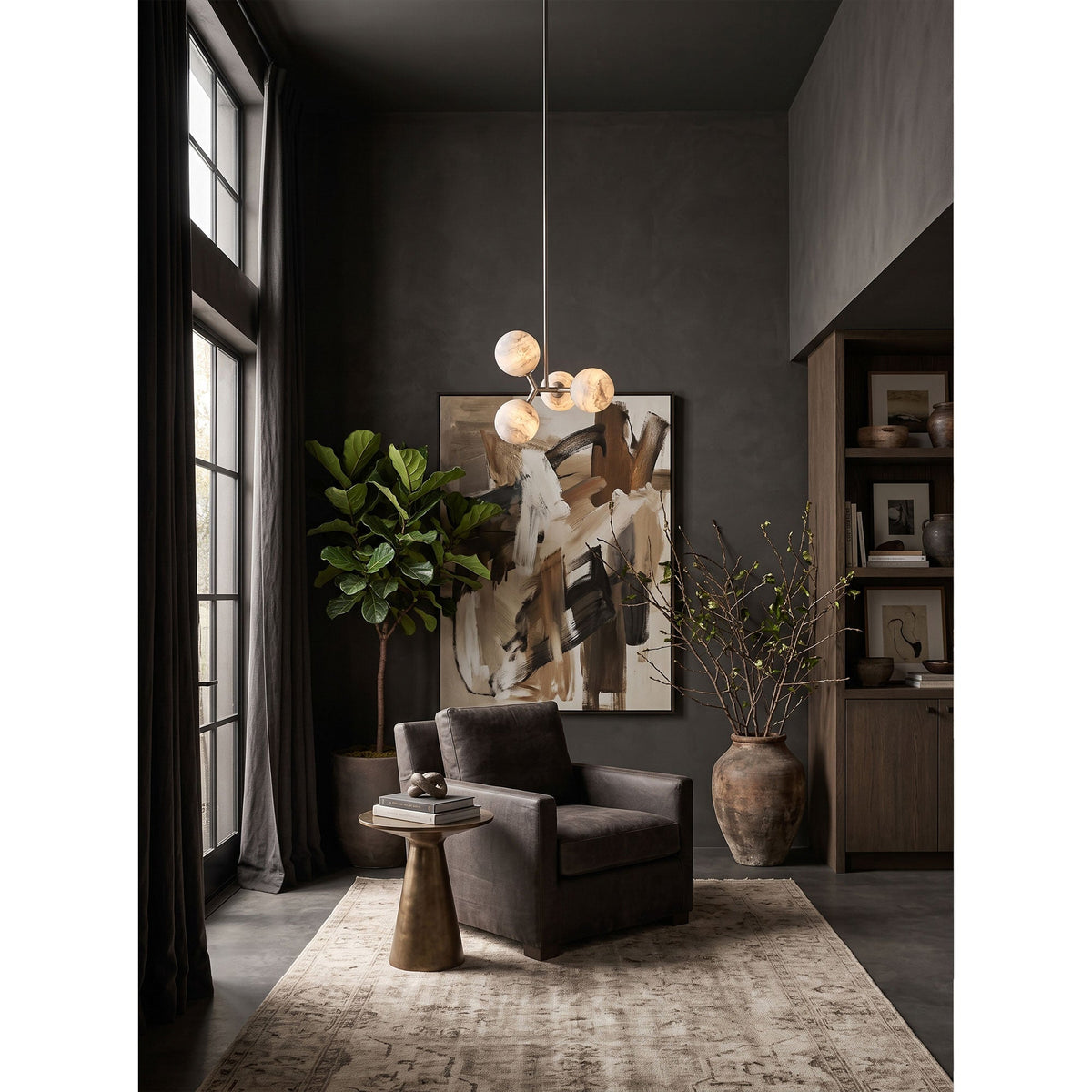 Veer Alabaster Pendant Lamp