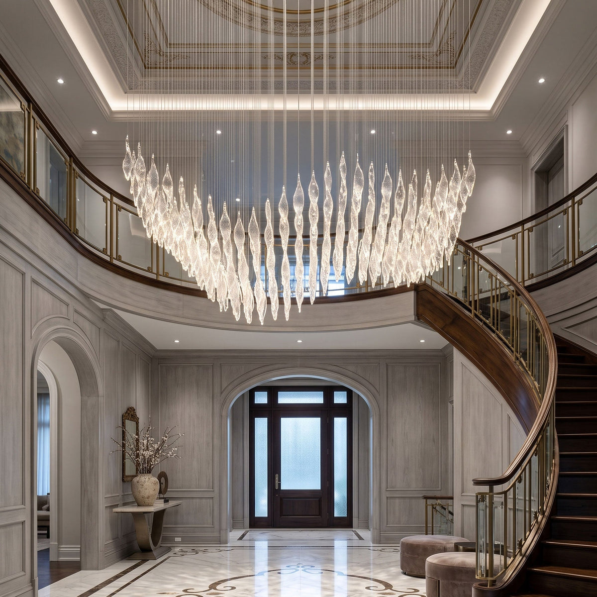 Vega Glass Chandelier