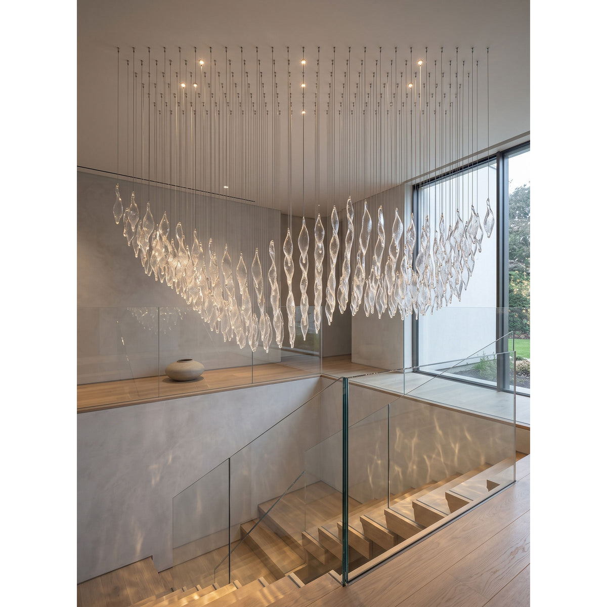 Vega Glass Chandelier