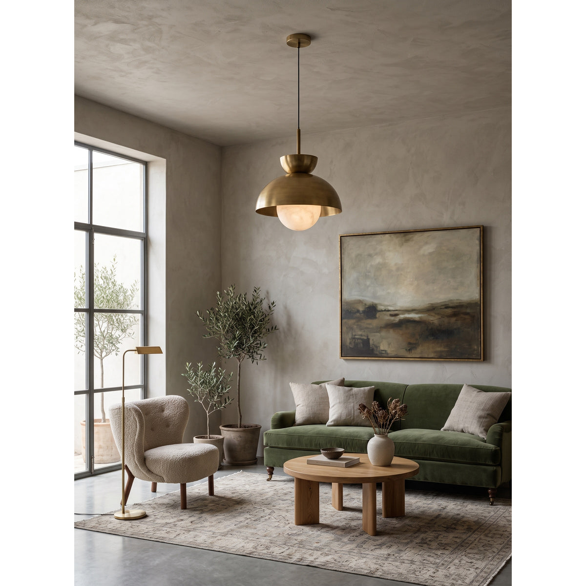 Volo Alabaster Pendant Lamp