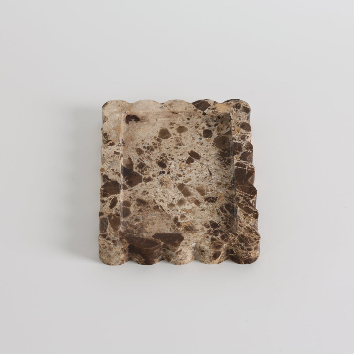 Wavy Stone Catchall Tray