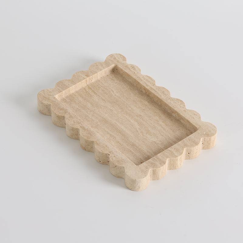 Wavy Stone Catchall Tray