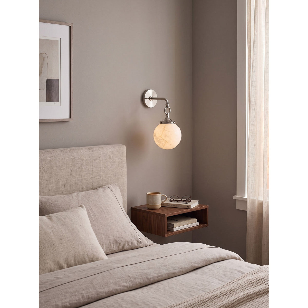 Wildwood Alabaster Wall Sconce