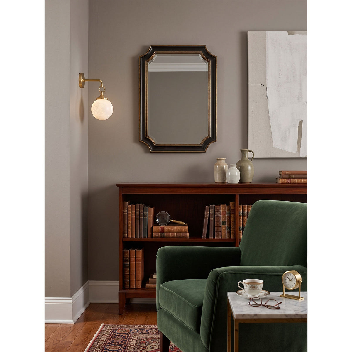 Wildwood Alabaster Wall Sconce