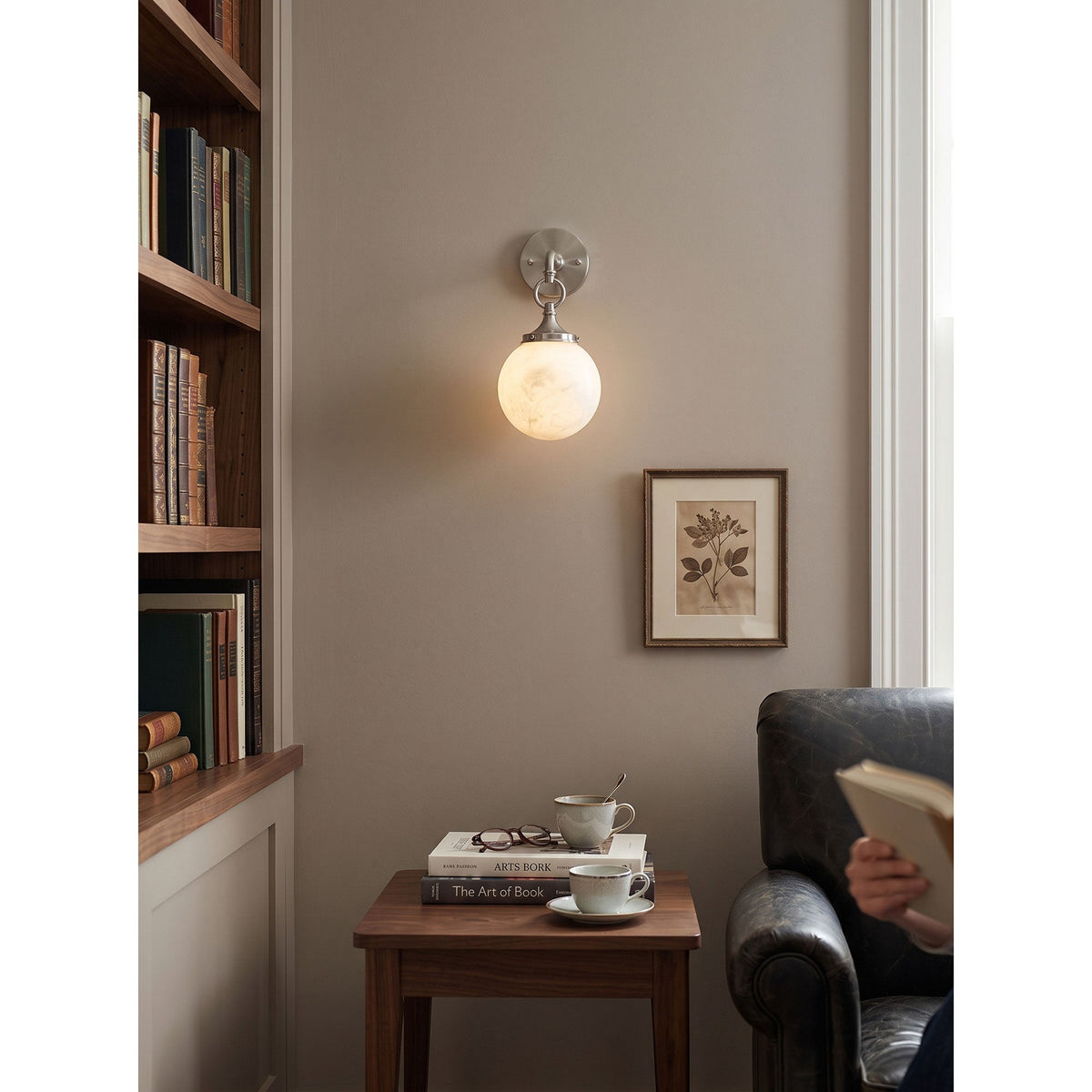 Wildwood Alabaster Wall Sconce