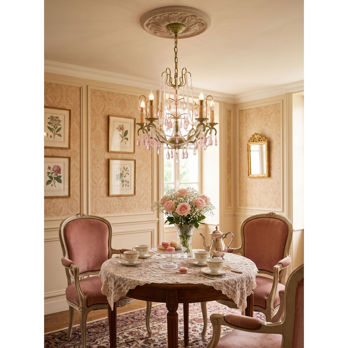 Willow Park Crystal Chandelier