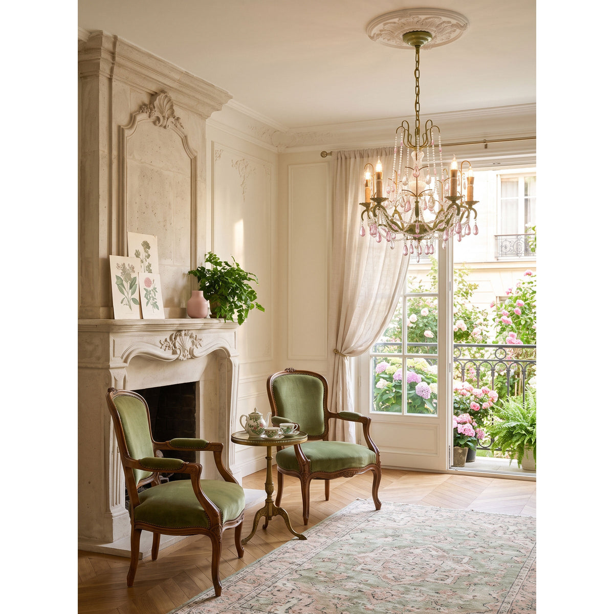 Willow Park Crystal Chandelier