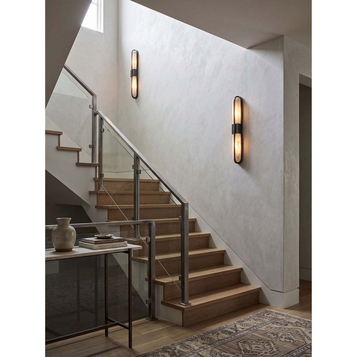 Zundiya Alabaster Wall Sconce