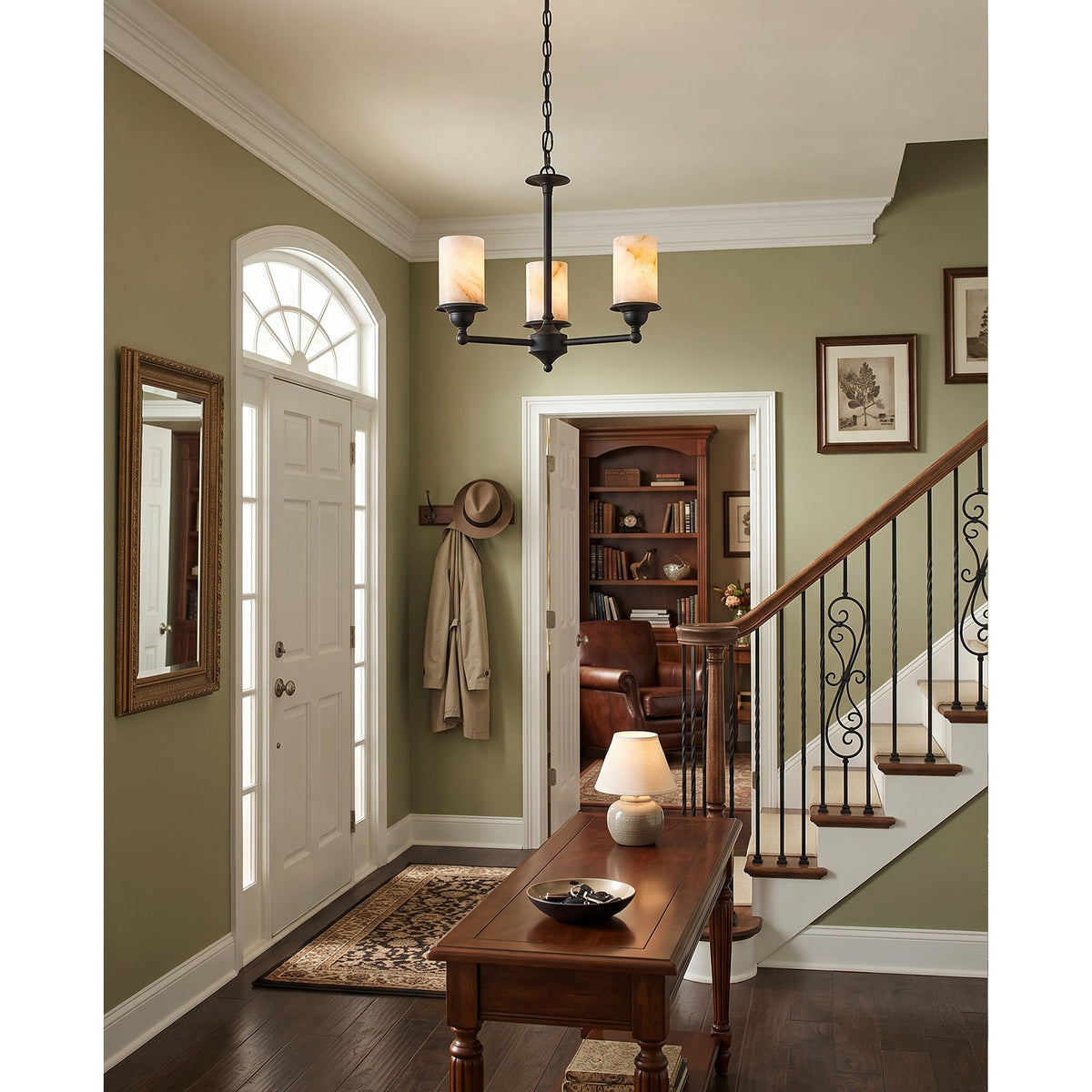 Stratton Alabaster Chandelier