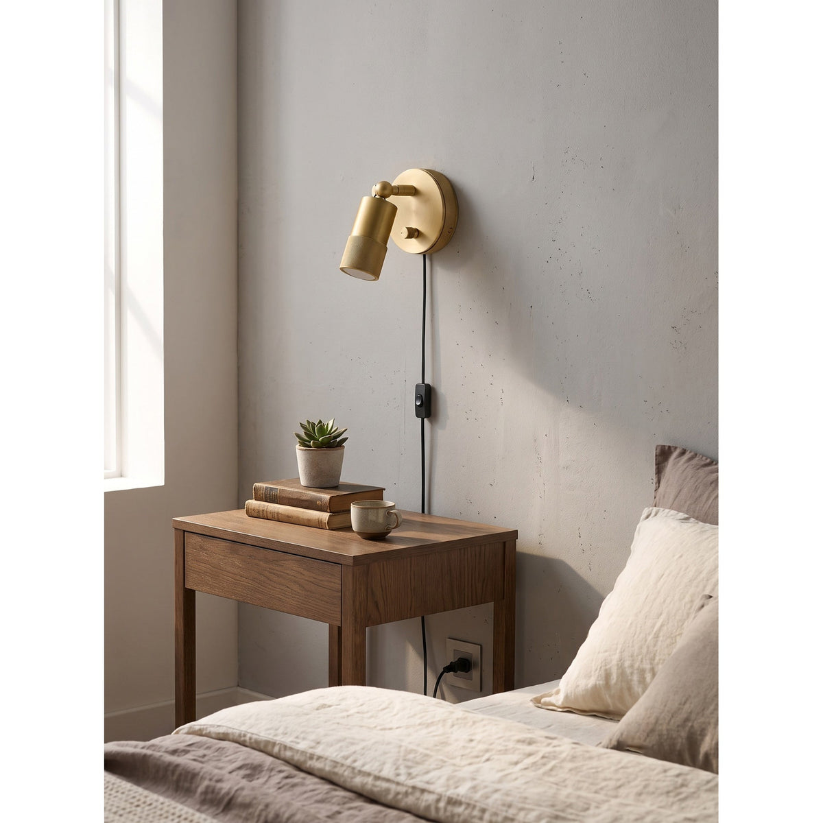 Jura Plug-in Wall Sconce