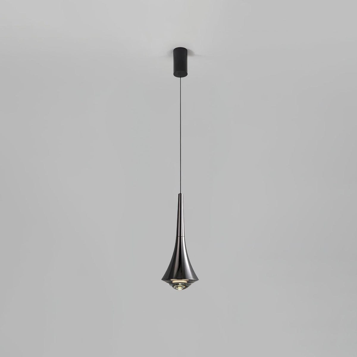 Rain Multi Pendant Light ? 3.7″ x H 11″ / Dia 9.5cm x H 28cm / Black & Black / Three-Color Changing Light Pendant light