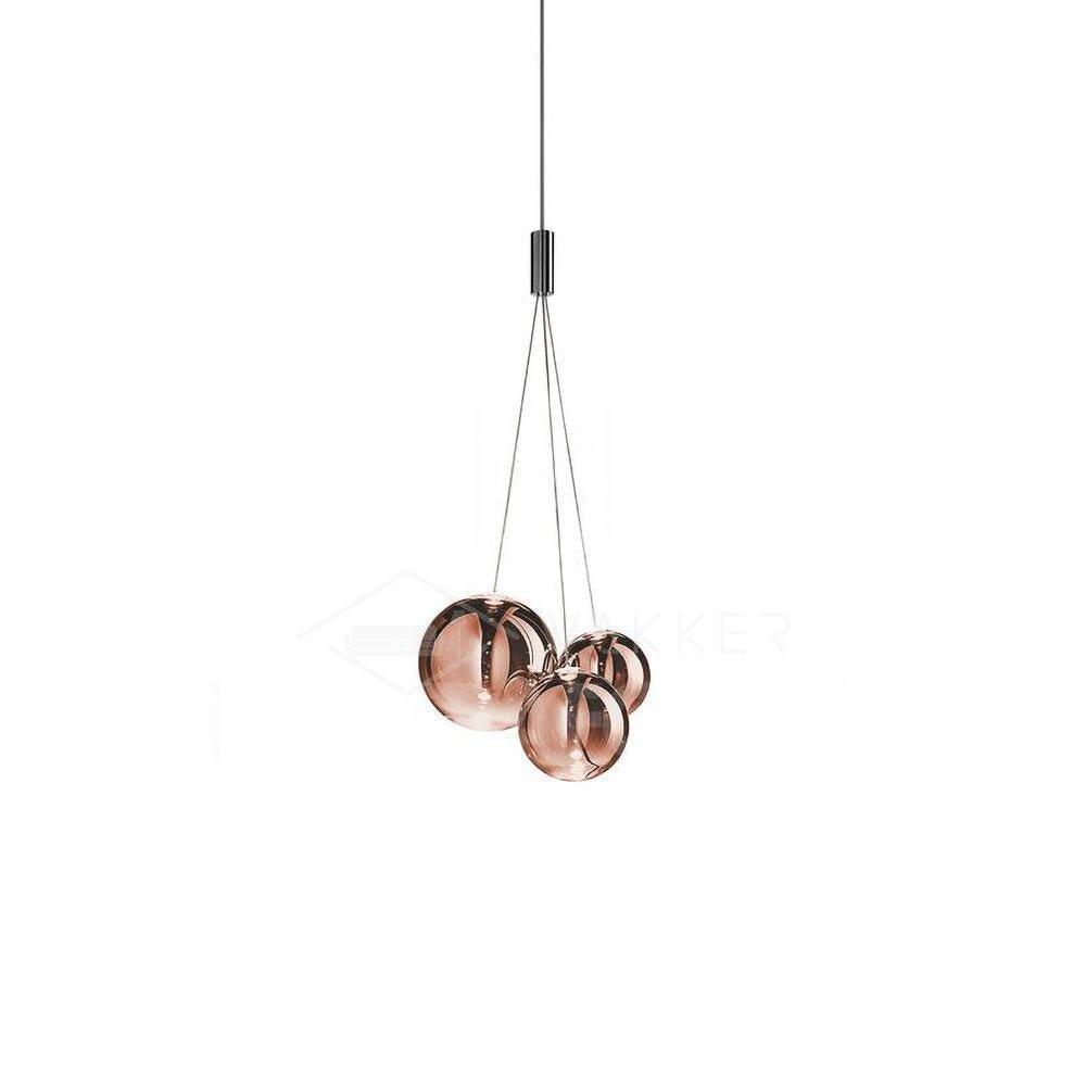 Random Pendant Light ? 11.4″ x W 10.2″ x H 59″ / Dia 29cm x W 26cm x H 150cm / Rose gold Pendant light
