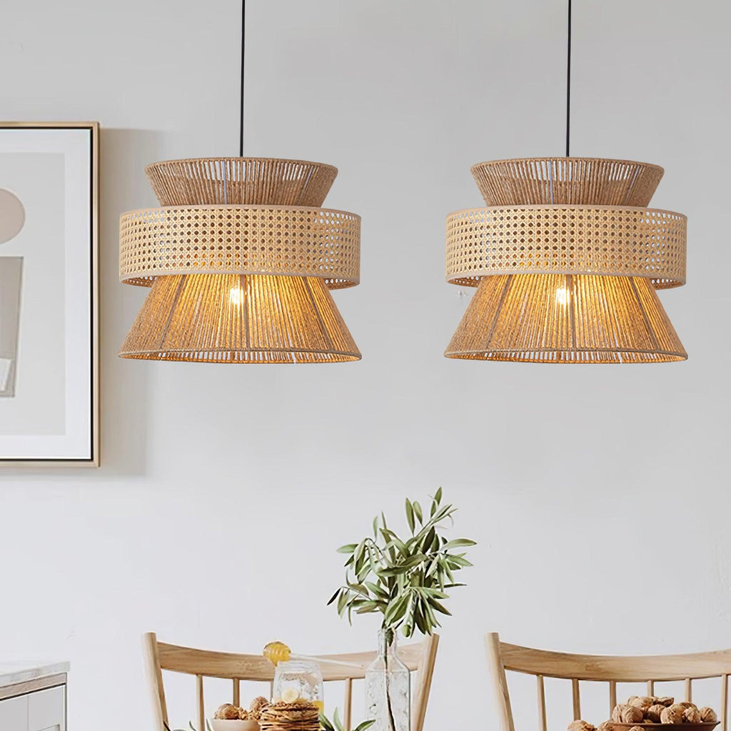 Rattan Bamboo Pendant Lamp Pendant light