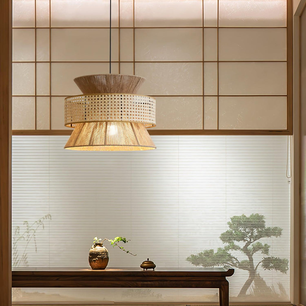 Rattan Bamboo Pendant Lamp Pendant light