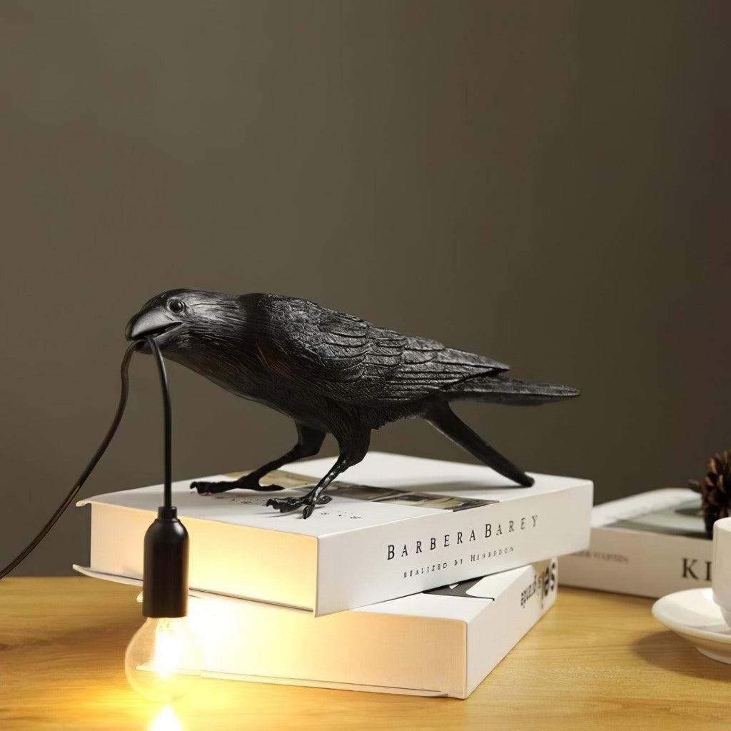 Raven Resin Table Lamp Table lamp