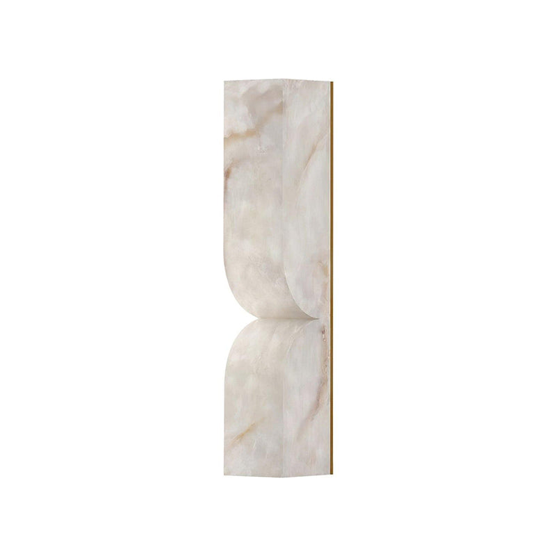 Rectangular Alabaster Wall Lamp