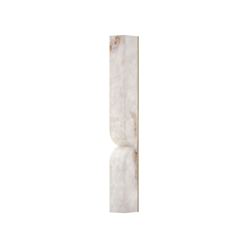 Rectangular Alabaster Wall Lamp
