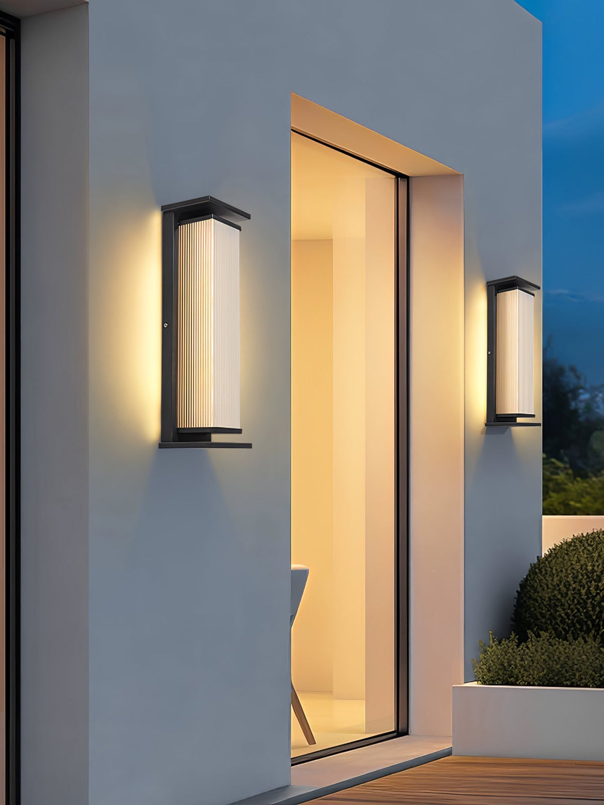 Rectangular Box Outdoor Wall Lamp Outdoor Lighting