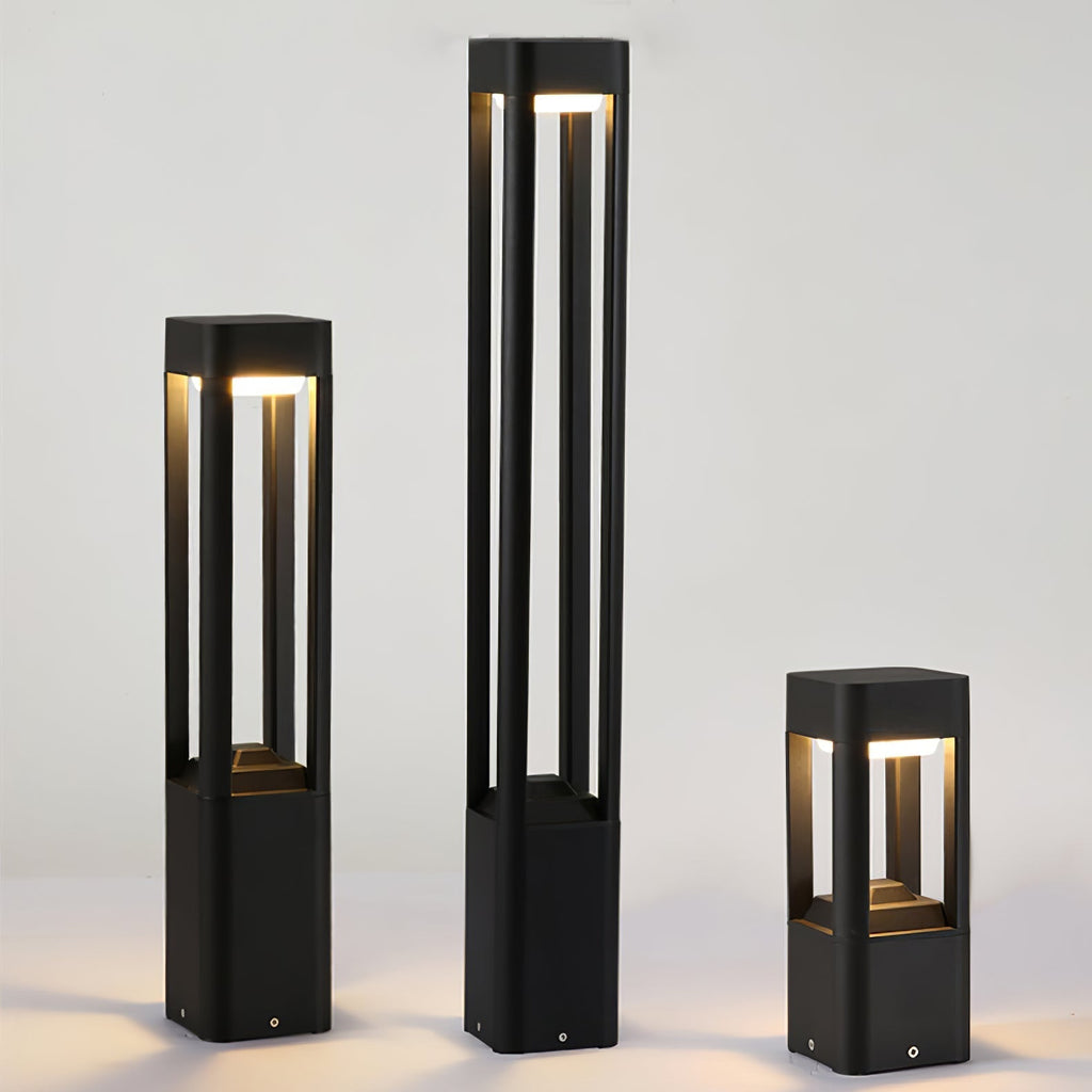 Rectangular Column Garden Outdoor Light Table lamp